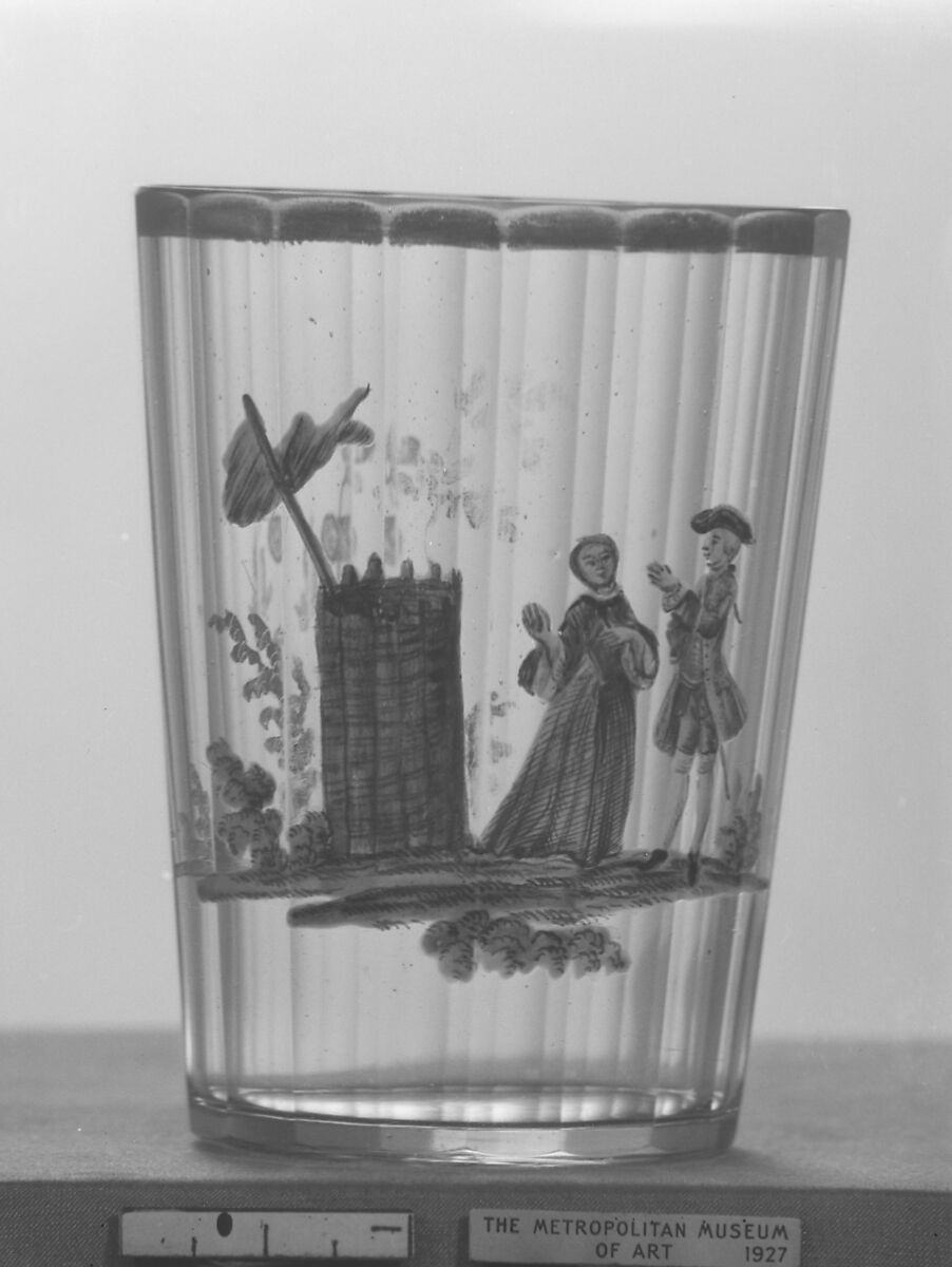 Beaker, Glass, Bohemian or Silesian 