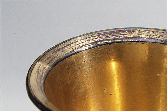 Beaker, Probably by Friedrich Egermann (Czech, 1777–1864), Glass, with green and red overlay, cut, polished, engraved, and gilt, Bohemian, Haida (Nový Bor)