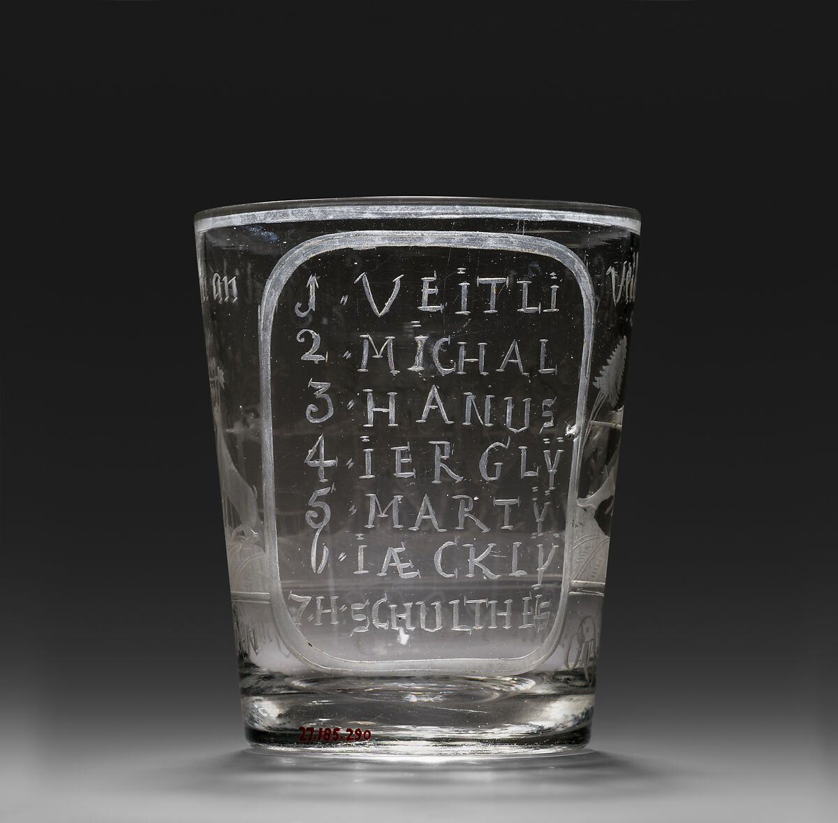 Beaker, Glass, German