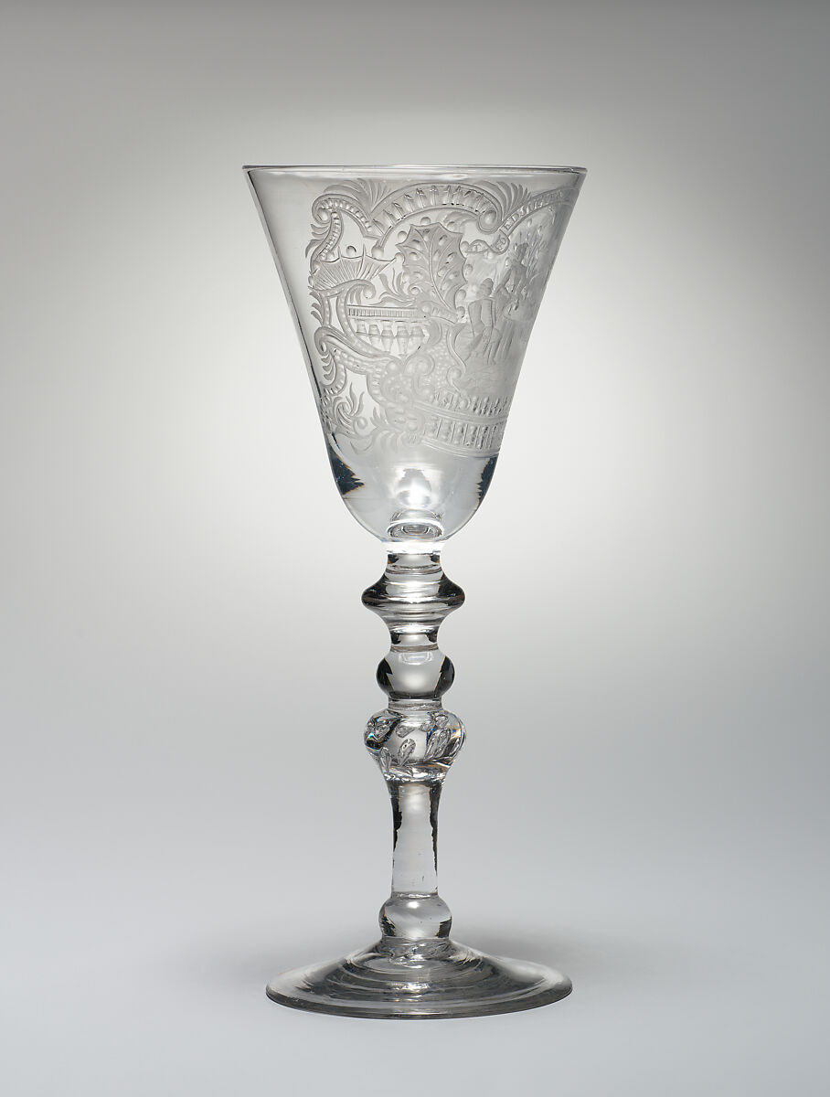 Wineglass, Glass, Dutch