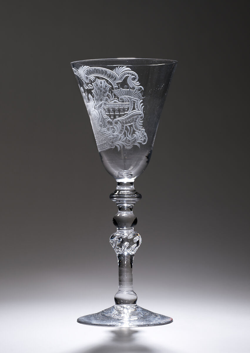 Wineglass, Glass, Dutch