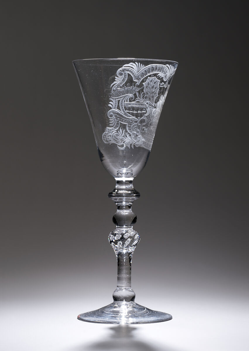 Wineglass, Glass, Dutch