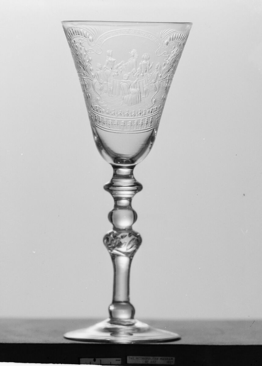 Wineglass, Glass, Dutch 