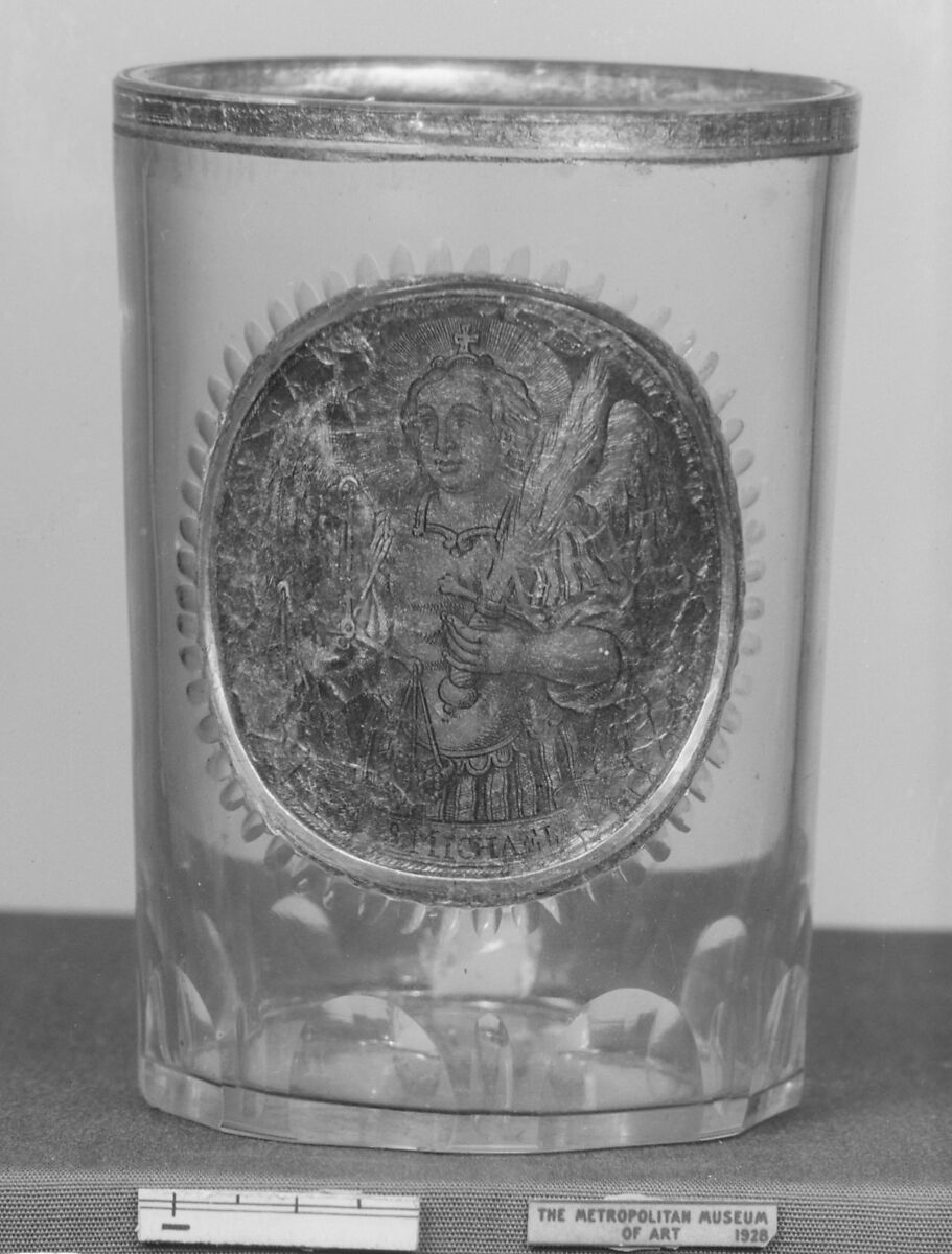 Mug, Johann Joseph Mildner (Austrian, 1764–1808), Glass, Austrian, Gutenbrunn 