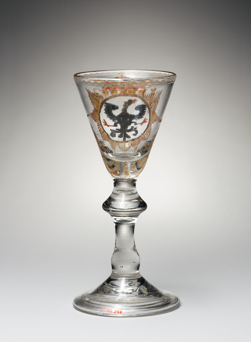 Wineglass, Glass, German, Brandenburg