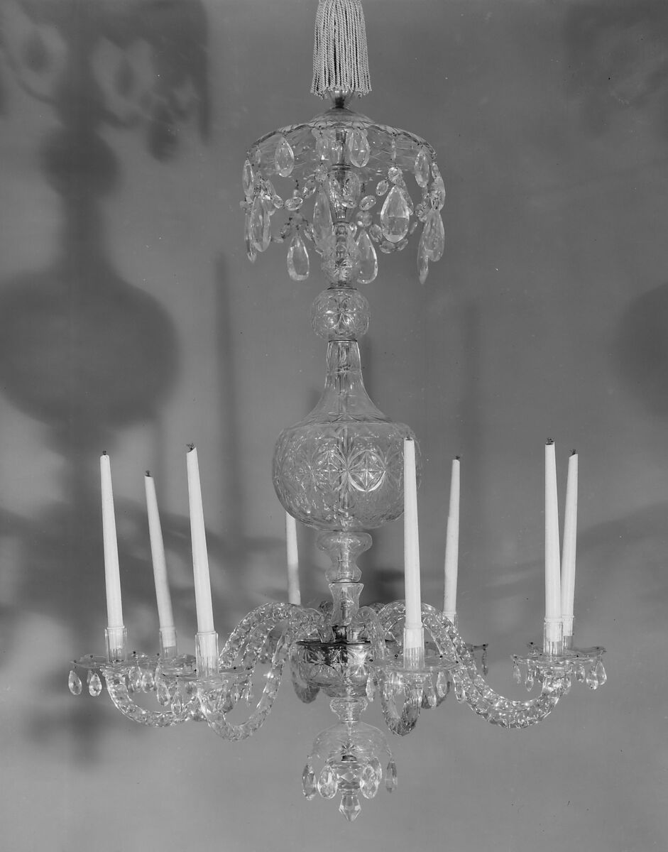 Chandelier, Glass, Irish 