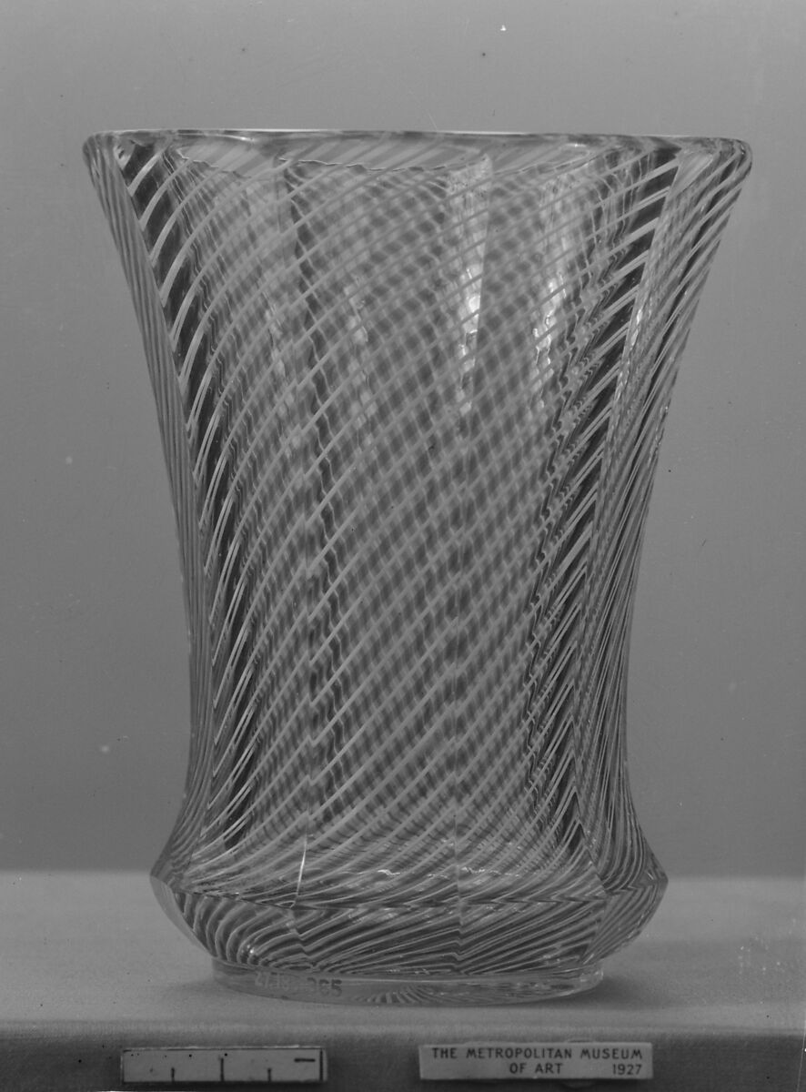Beaker, Glass, Bohemian 