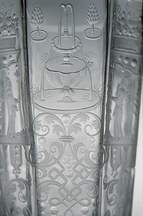 Beaker, Glass, Bohemian, Riesengebirge (Krkonoše)