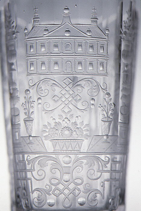 Beaker, Glass, Bohemian, Riesengebirge (Krkonoše)