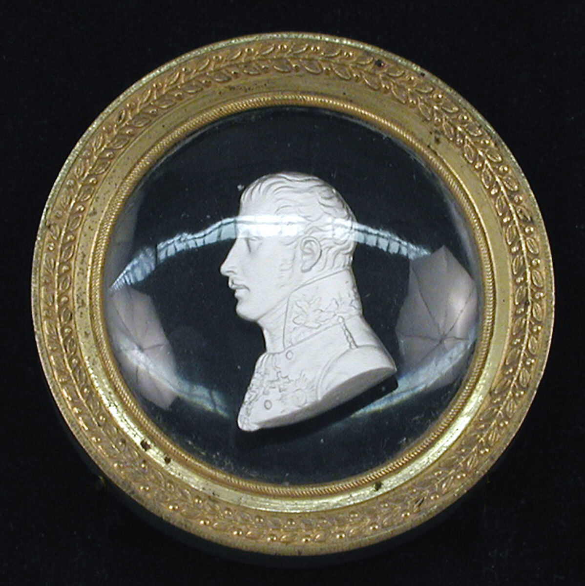 Friedrich Wilhelm III of Prussia (1770–1840, r. 1797–1840), Désprez (active 1773–after 1815), Glass, biscuit porcelain; gilded copper, French, Paris 