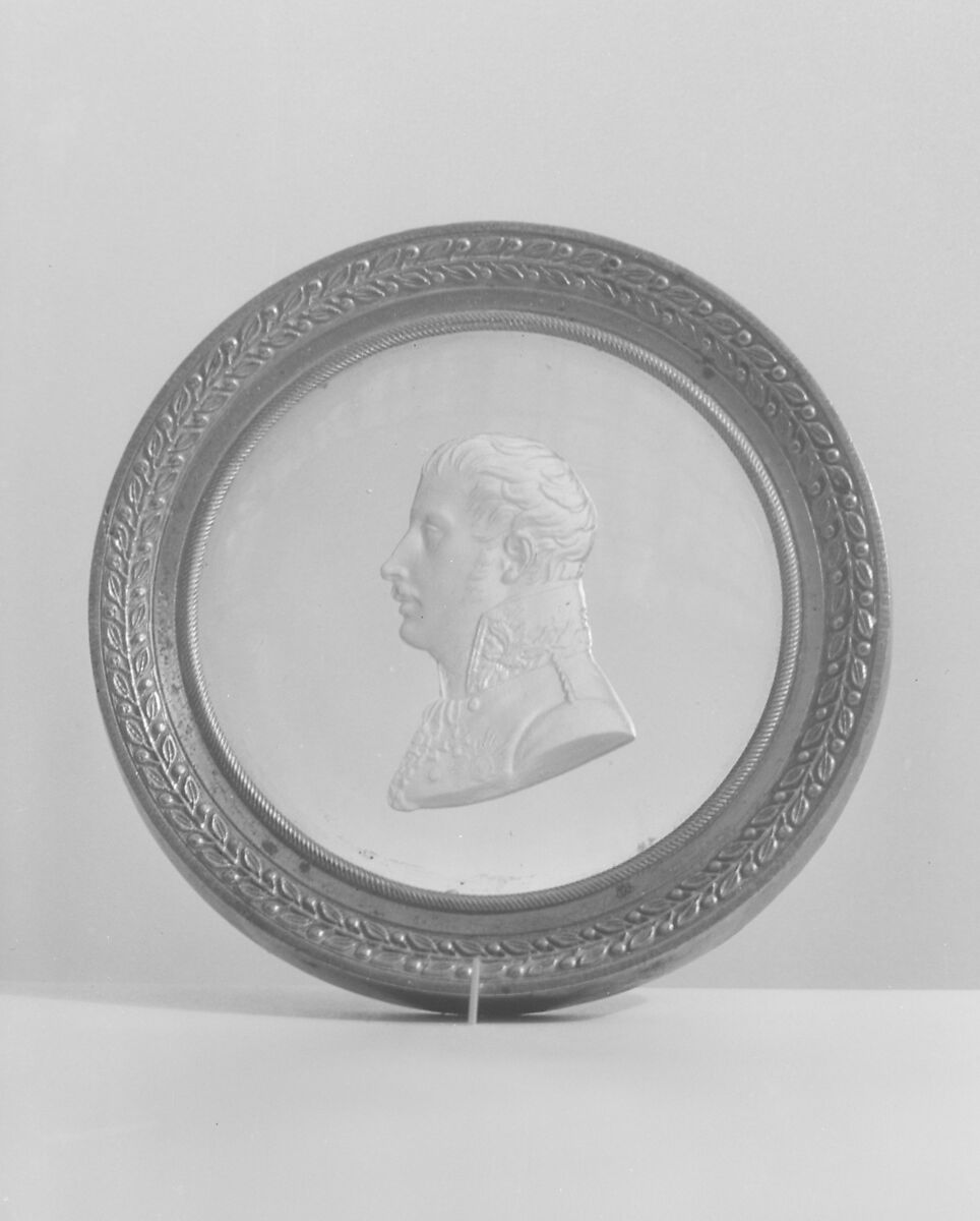 Friedrich Wilhelm III of Prussia (1770–1840, r. 1797–1840), Désprez (active 1773–after 1815), Glass, biscuit porcelain; gilded copper, French, Paris
