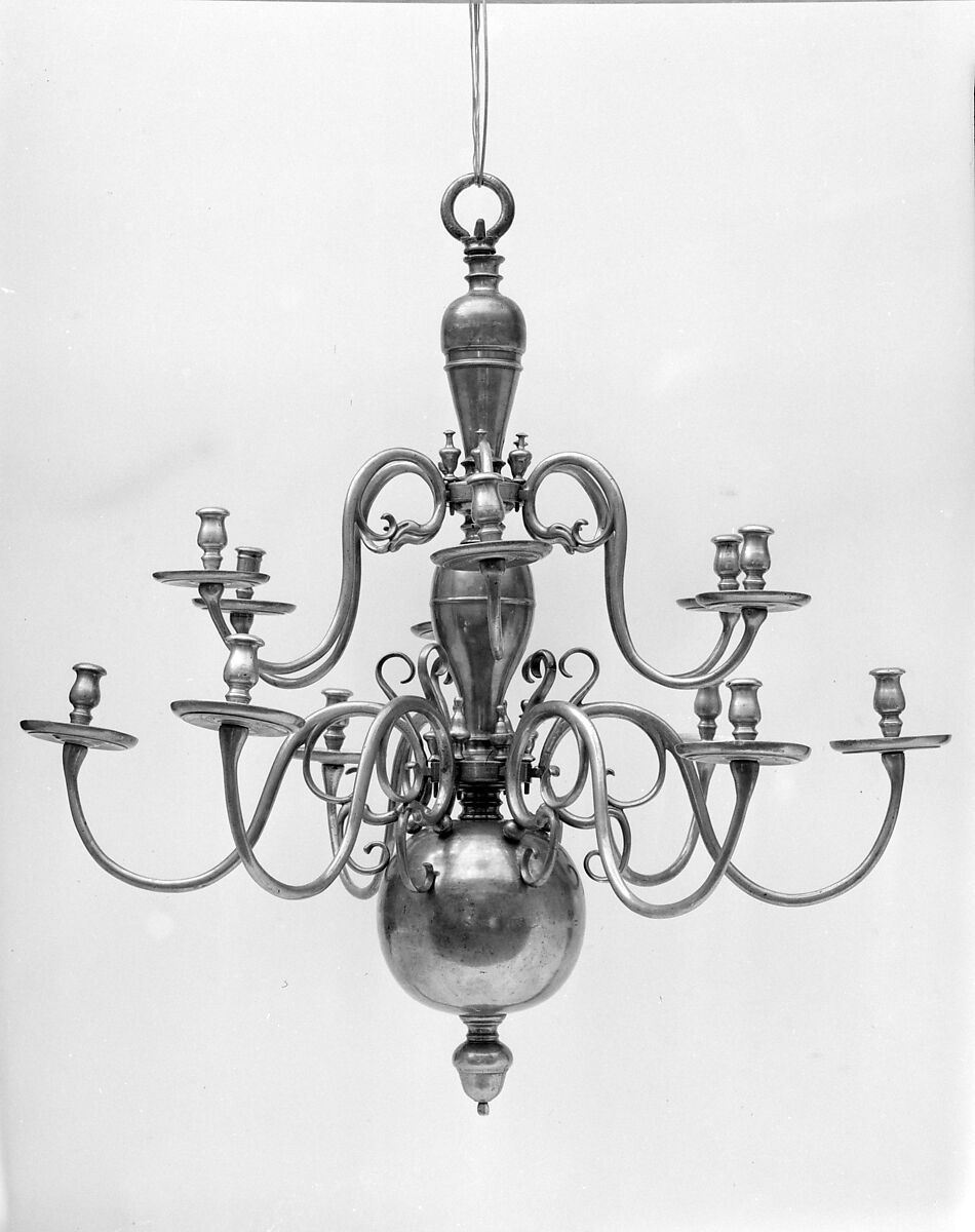 Chandelier, Brass 