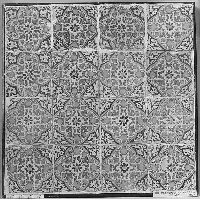 Tile, Tin-glazed earthernware, Dutch 