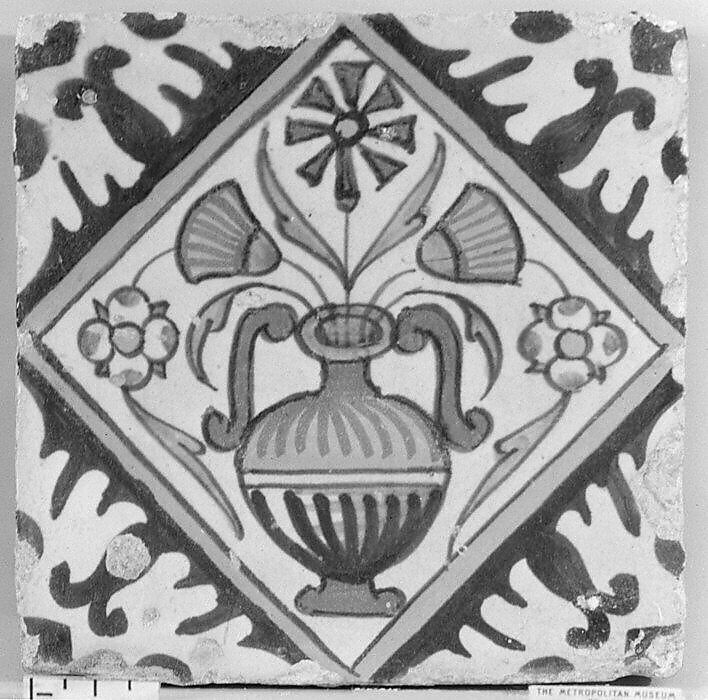 Tiles, Tin-glazed earthenware, Dutch