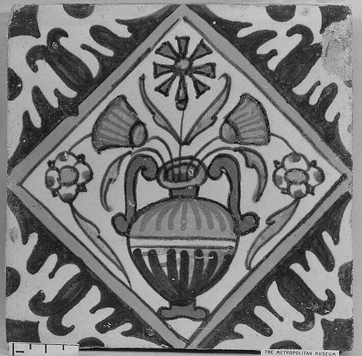 Tiles, Tin-glazed earthenware, Dutch