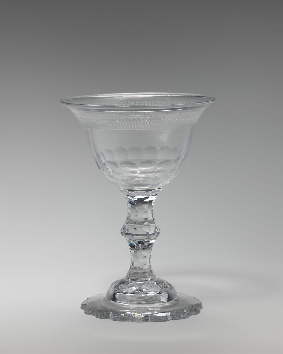 Sweetmeat glass, Glass, Irish 