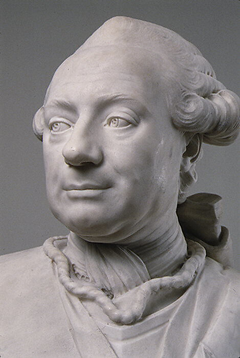 Louis Nicolas Victor de Félix, Comte du Muy and Marshal of France (1711–1775), Jean Jacques Caffiéri (French, Paris 1725–1792 Paris), Marble, French, Paris