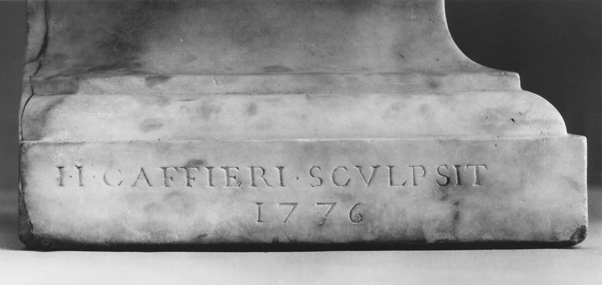 Louis Nicolas Victor de Félix, Comte du Muy and Marshal of France (1711–1775), Jean Jacques Caffiéri (French, Paris 1725–1792 Paris), Marble, French, Paris