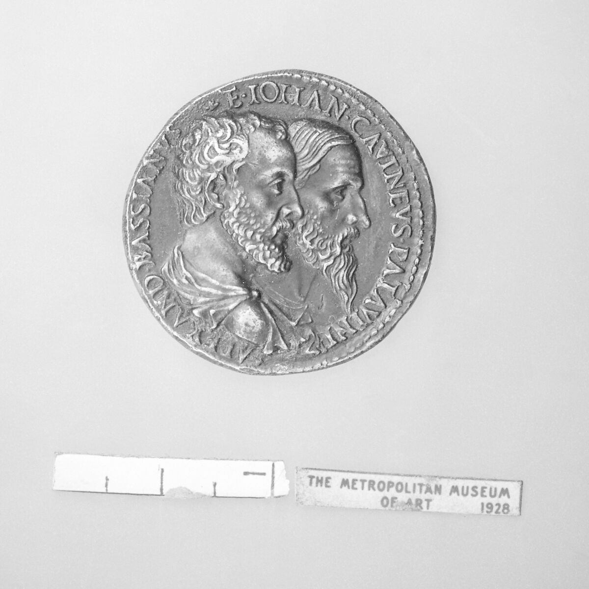 Alessandro Bassiano, Cavino, and Marco Mantova Benavides, Italian juriconsult (1489–1582), Giovanni del Cavino (Italian, Padua 1500–1570 Padua), Bronze, struck, Italian, Padua