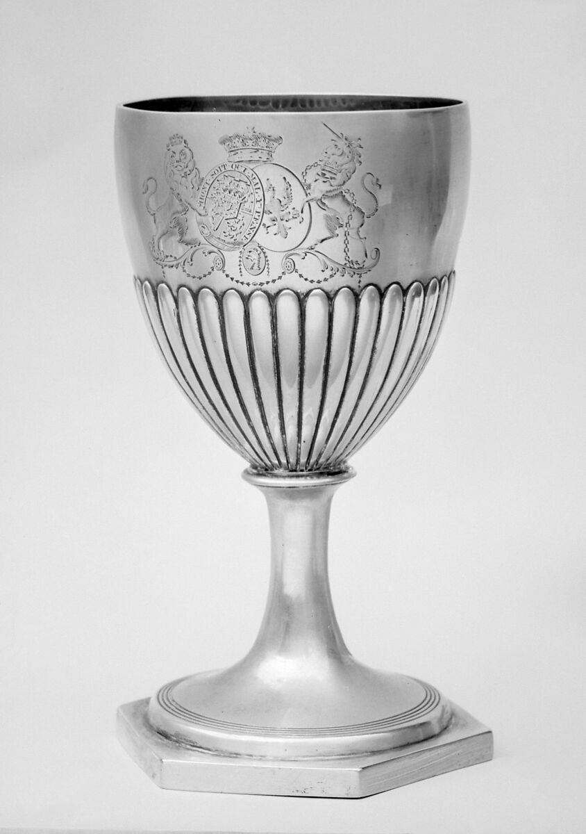 Standing cup, Possibly by Naphtäli Hart (entered 1791, died 1834), Silver, British, London