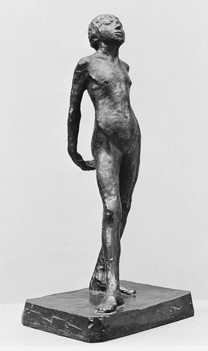 Study in the Nude for The Little Fourteen-Year-Old Dancer, Edgar Degas (French, Paris 1834–1917 Paris), Bronze, French