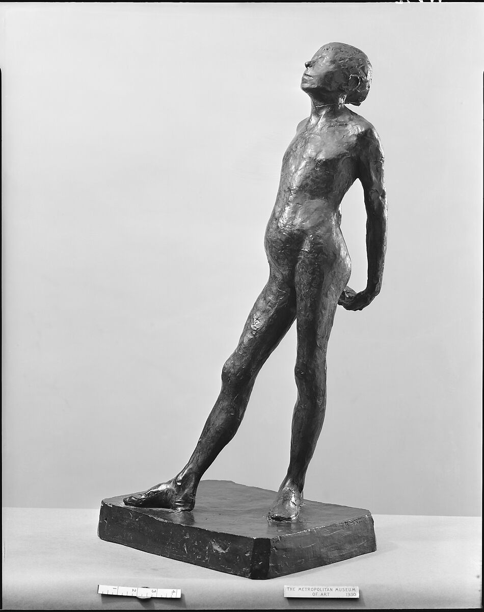 Study in the Nude for The Little Fourteen-Year-Old Dancer, Edgar Degas (French, Paris 1834–1917 Paris), Bronze, French