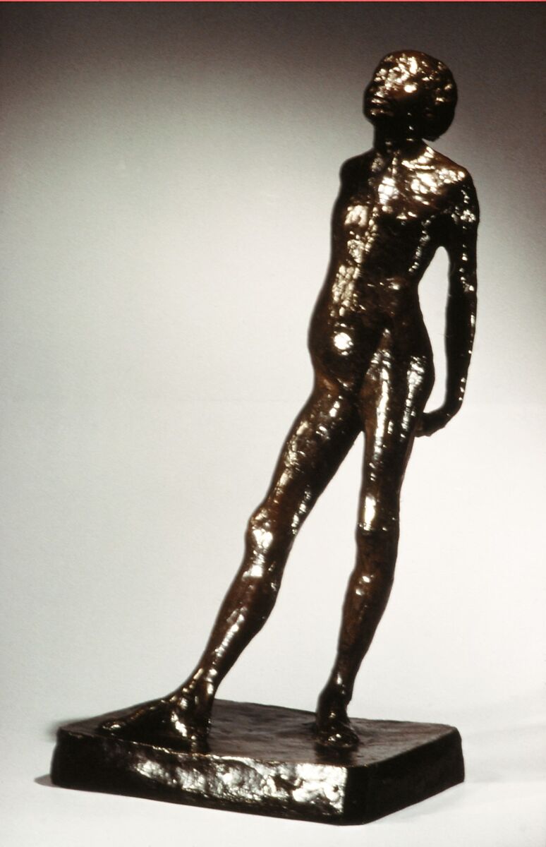 Study in the Nude for The Little Fourteen-Year-Old Dancer, Edgar Degas (French, Paris 1834–1917 Paris), Bronze, French