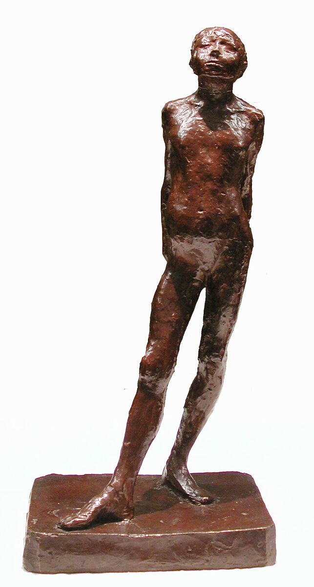 Study in the Nude for The Little Fourteen-Year-Old Dancer, Edgar Degas (French, Paris 1834–1917 Paris), Bronze, French