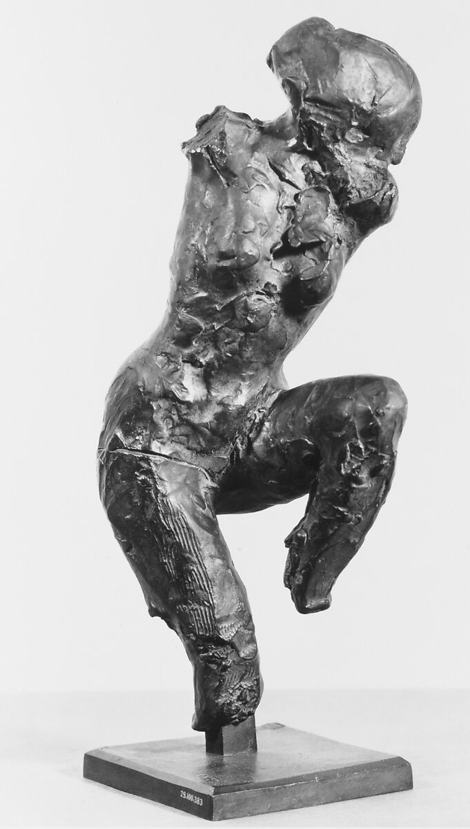 Woman Getting out of the Bath, Edgar Degas (French, Paris 1834–1917 Paris), Bronze, French