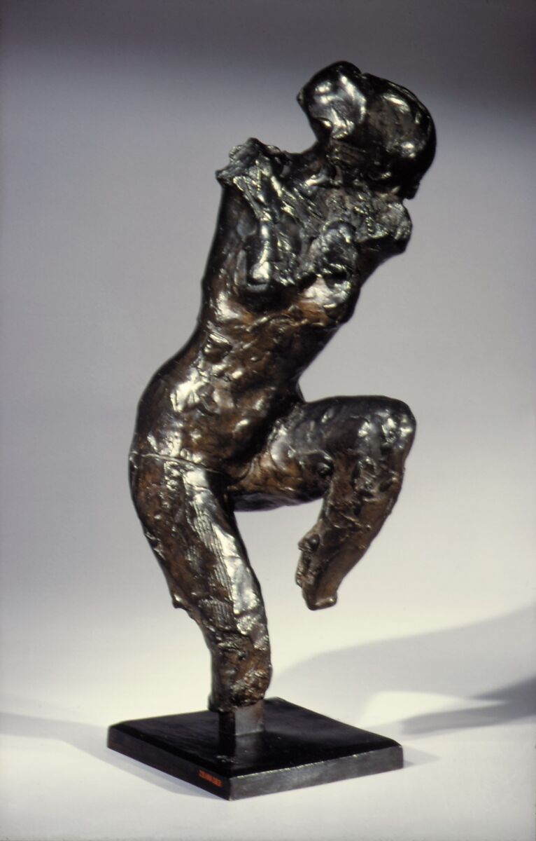 Woman Getting out of the Bath, Edgar Degas (French, Paris 1834–1917 Paris), Bronze, French 