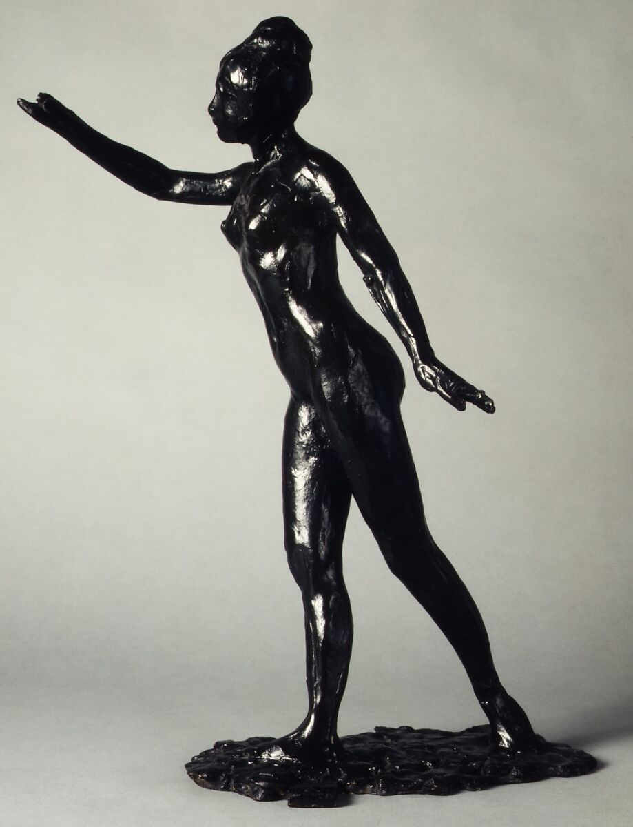 Tendu Derrière, Edgar Degas (French, Paris 1834–1917 Paris), Bronze, French 