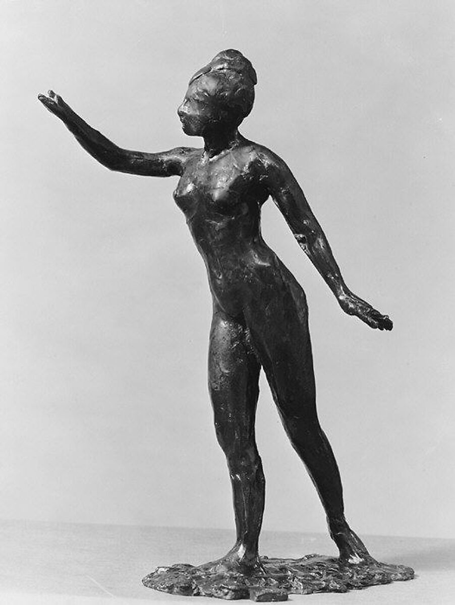 Tendu Derrière, Edgar Degas (French, Paris 1834–1917 Paris), Bronze, French