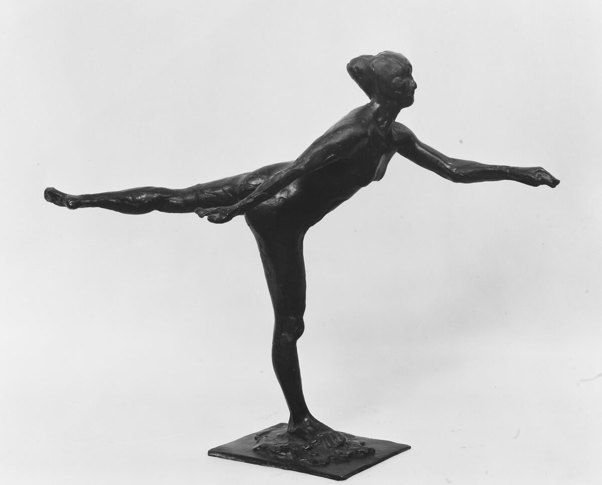 Second Arabesque, Edgar Degas (French, Paris 1834–1917 Paris), Bronze, French