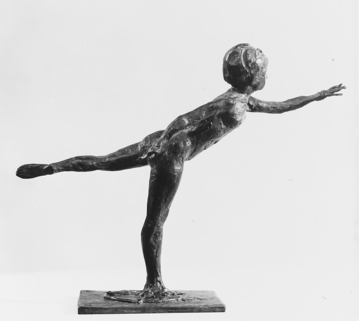 Second Arabesque, Edgar Degas (French, Paris 1834–1917 Paris), Bronze, French