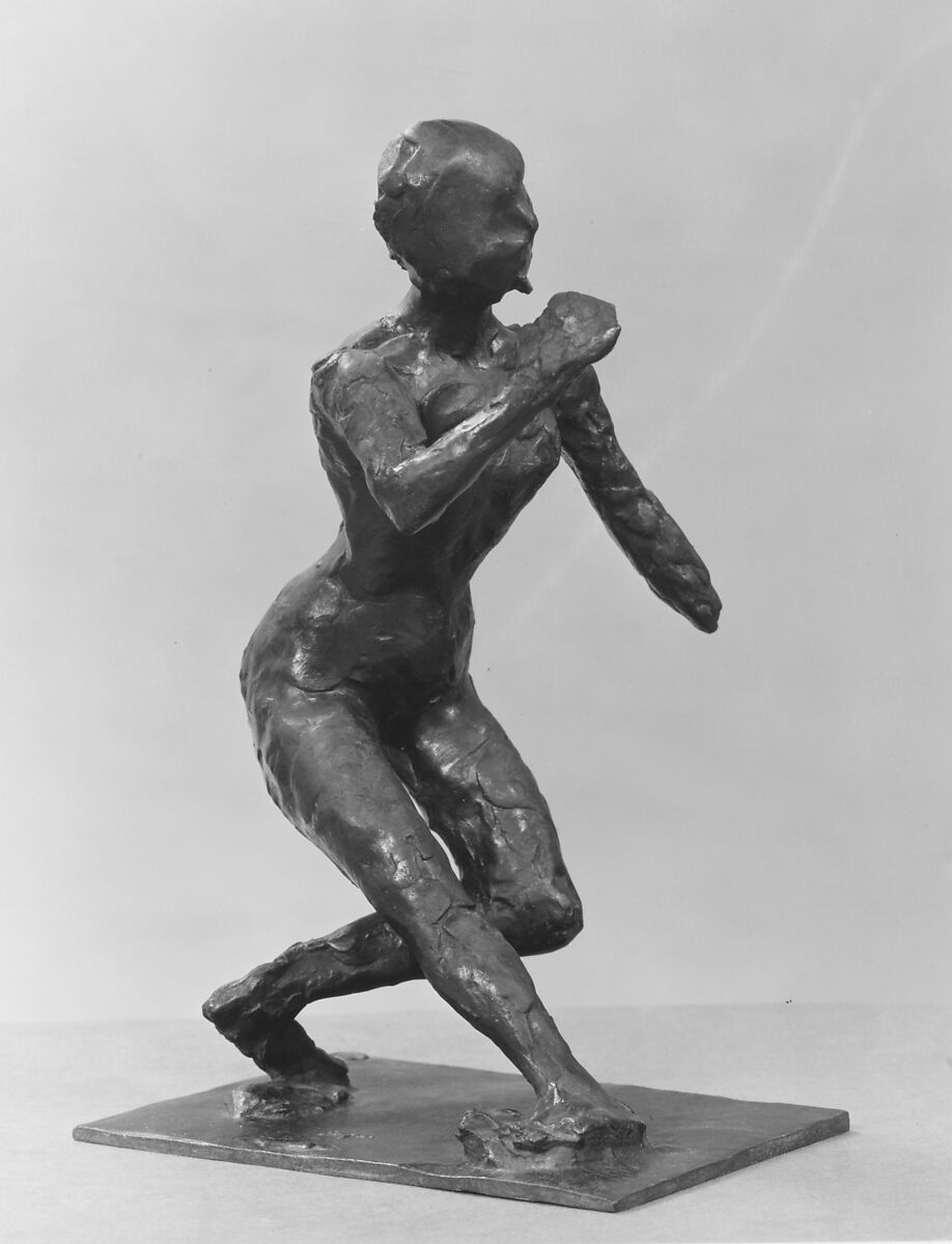 The Bow, Edgar Degas (French, Paris 1834–1917 Paris), Bronze, French
