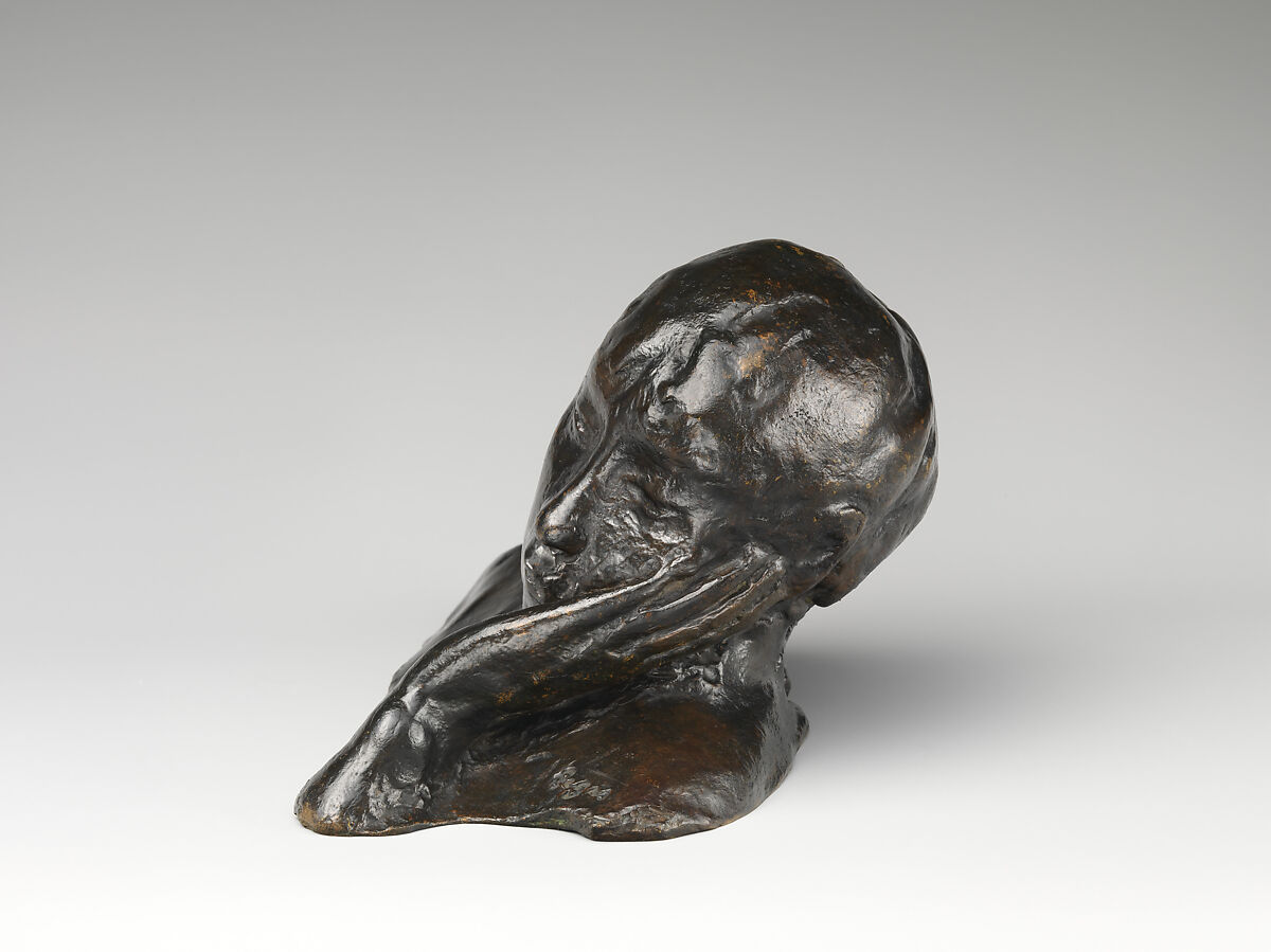 Portrait of a Woman (Mme Albert Bartholomé (?)), Edgar Degas (French, Paris 1834–1917 Paris), Bronze, French