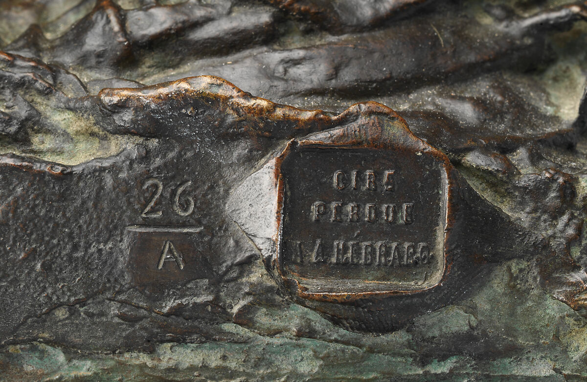 The Tub, Edgar Degas (French, Paris 1834–1917 Paris), Bronze, French