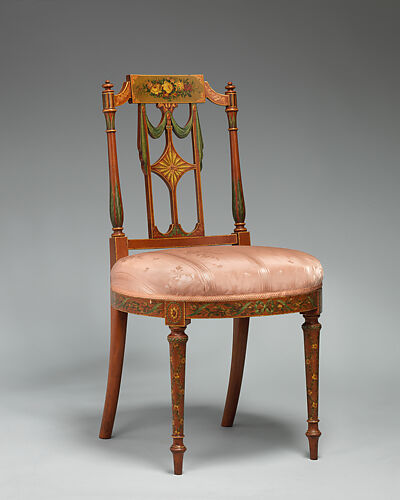 Side chair (one of a pair)