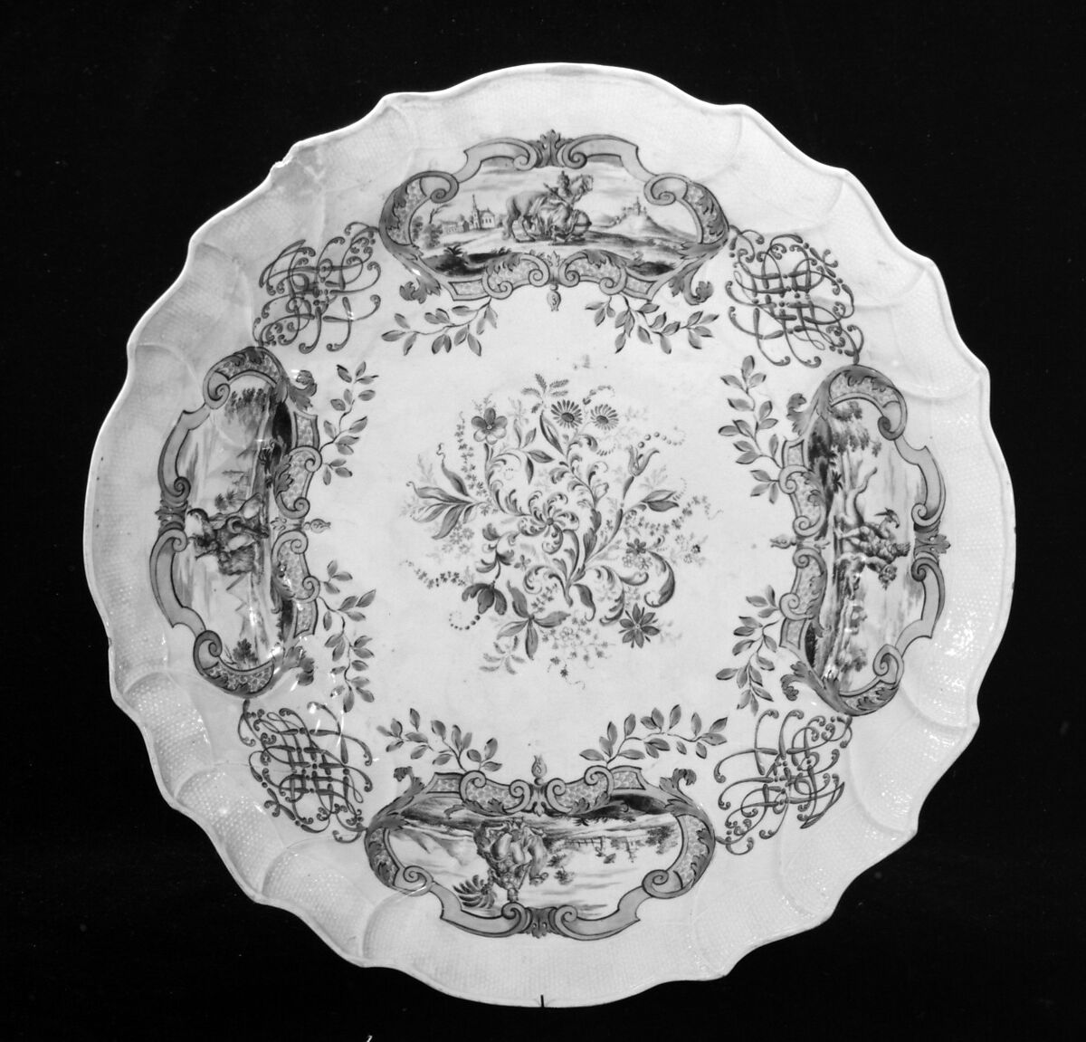 Dish, Meissen Manufactory (German, 1710–present), Hard-paste porcelain, German, Meissen 