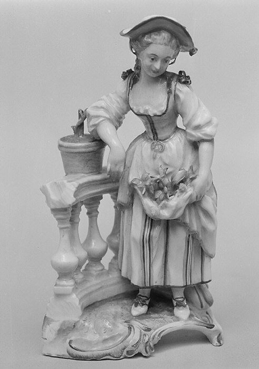 Gardener, Niderviller (French, manufactory established 1735), Hard-paste porcelain, French, Niderviller 