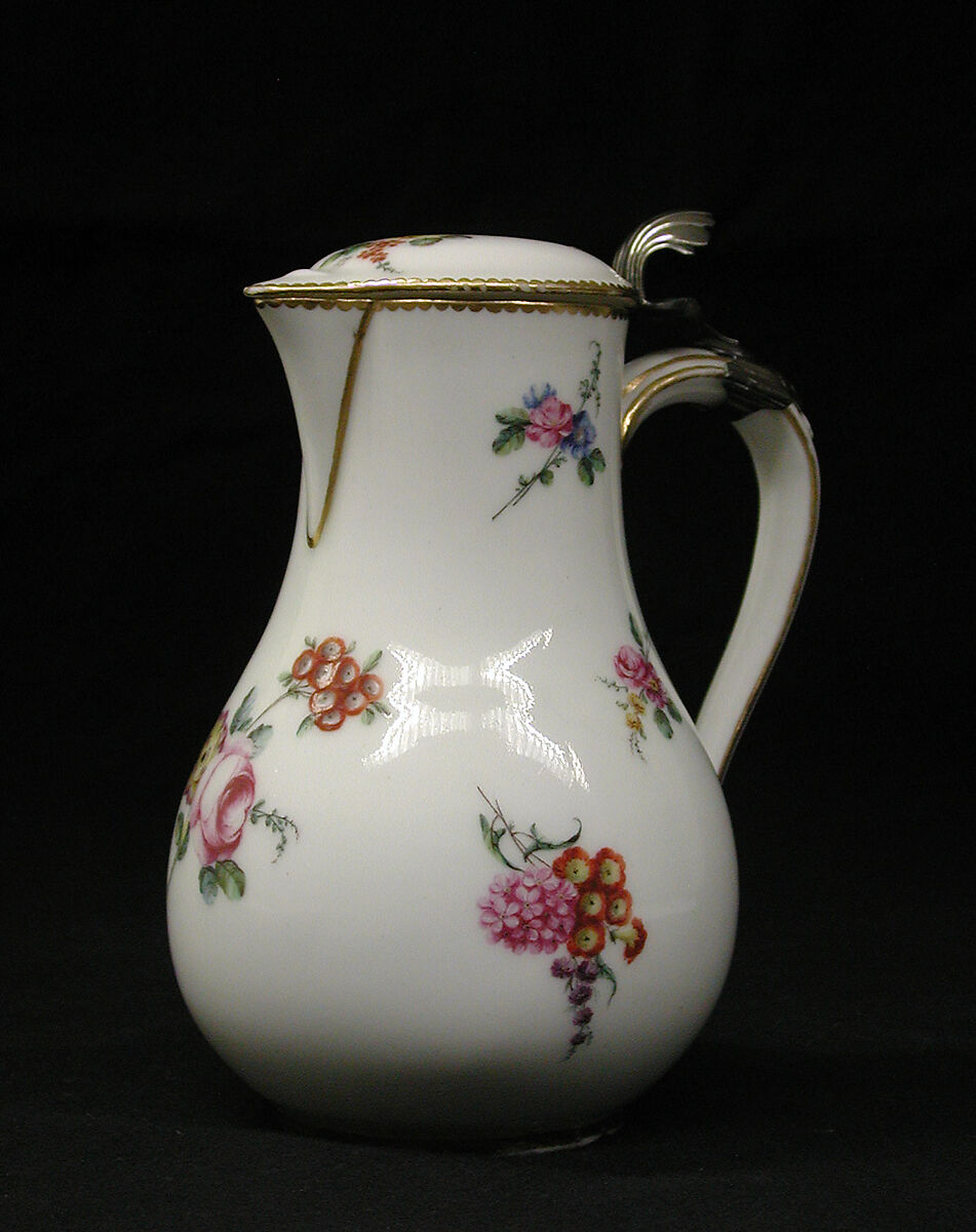 Ewer, Sèvres Manufactory (French, 1740–present), Soft-paste porcelain, French, Sèvres 