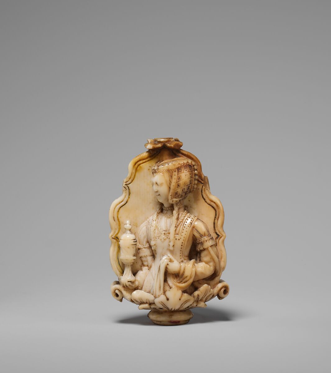 Rosary bead, Ivory, German