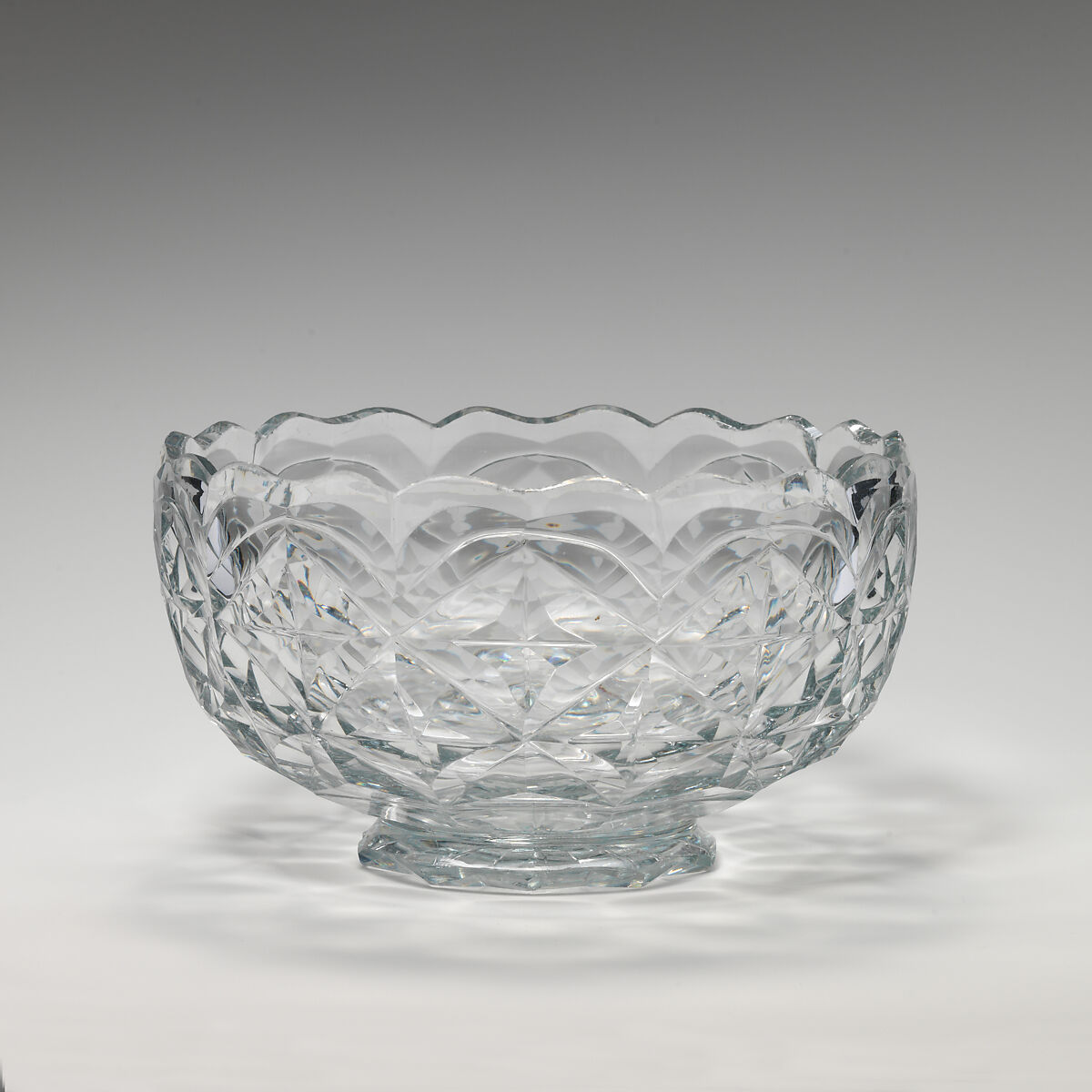 Bowl, Glass, British or Irish 