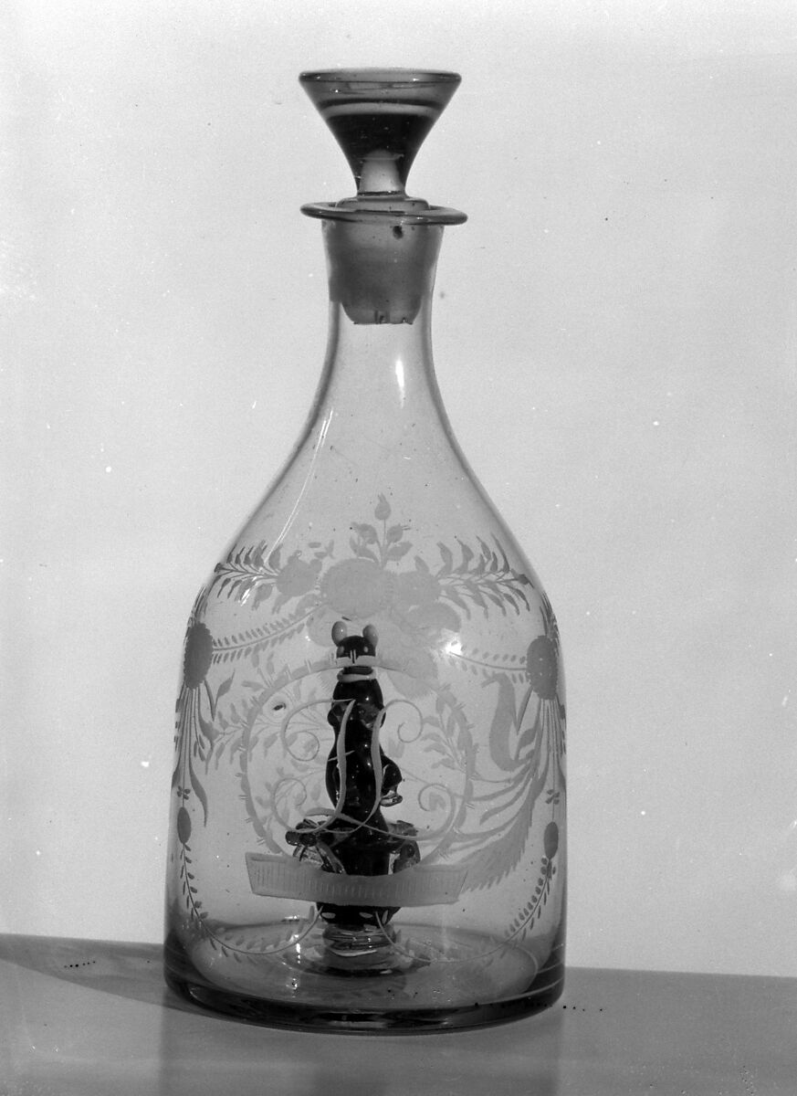 Decanter, Glass, Russian