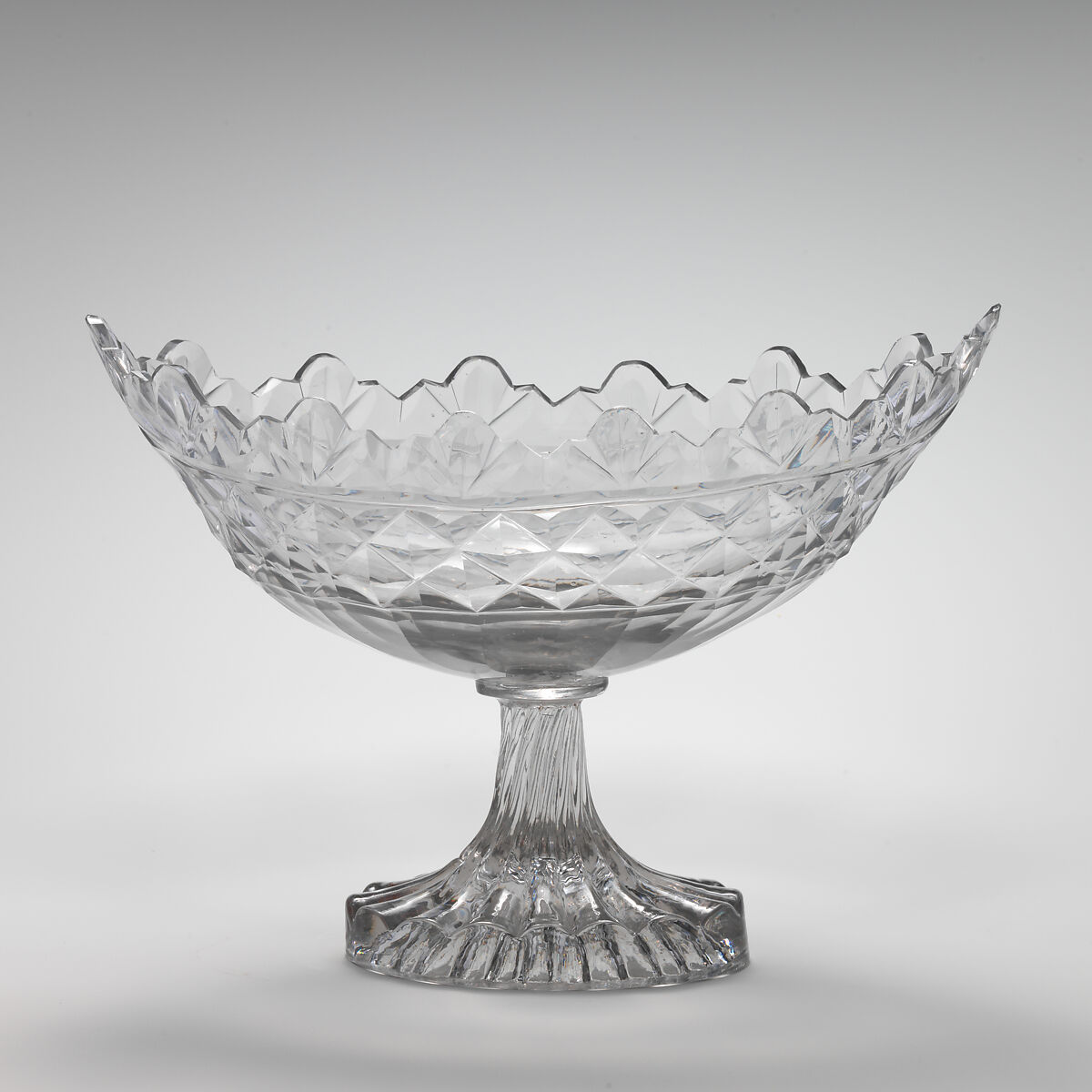 Fruit bowl, Glass, Continental European 