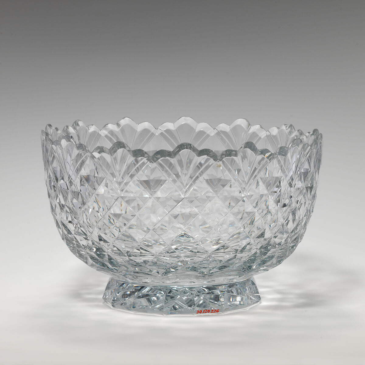 Bowl, Glass, British or Irish 