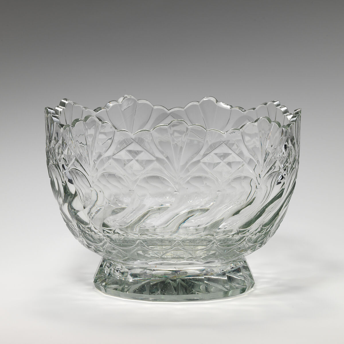 Bowl, Glass, British or Irish 