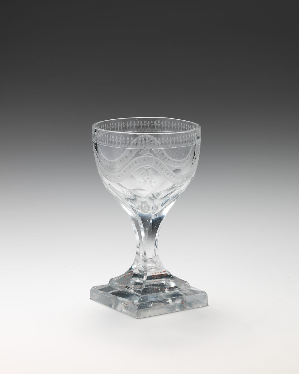 Wineglass, Glass, British or Irish 