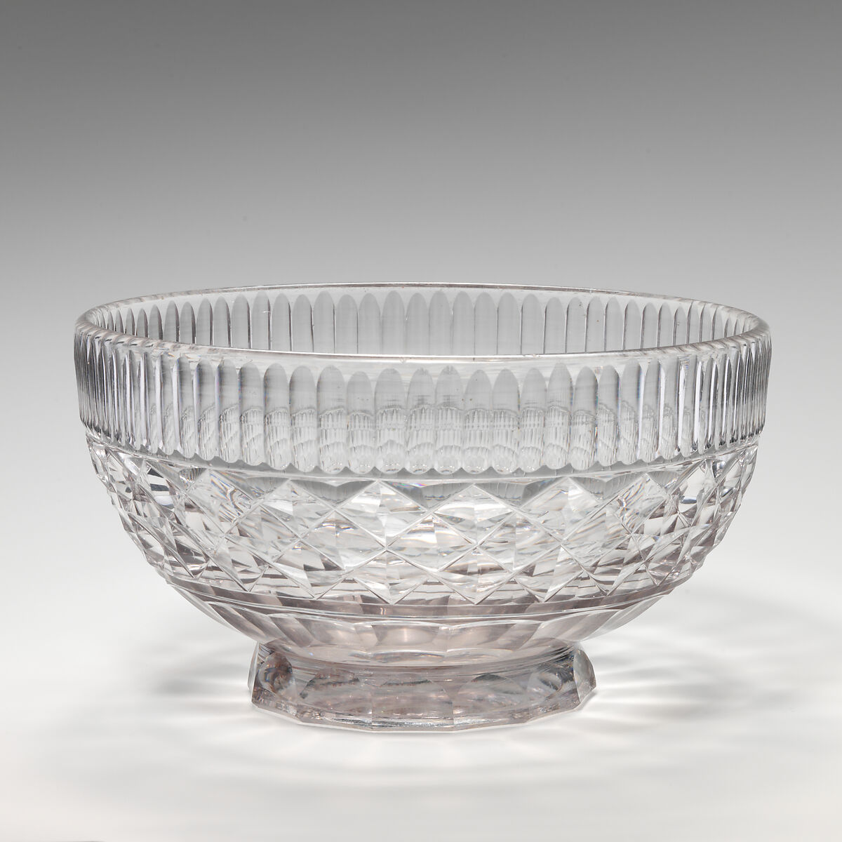 Bowl, Glass, British or Irish 