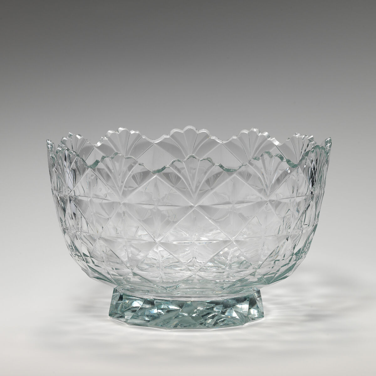 Bowl, Glass, British or Irish 